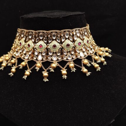 Ageless Rose and Bronze with plating of Gold Choker Set